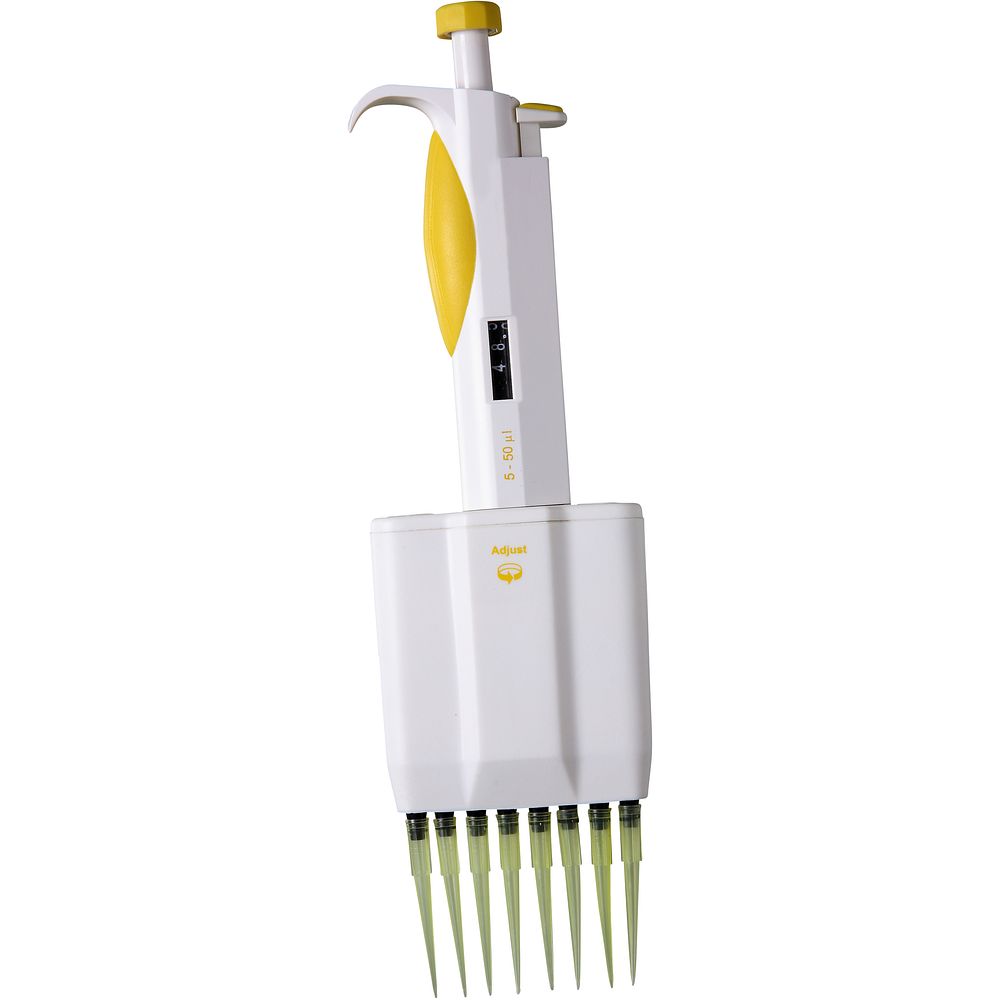 Micropipettes multicanaux volume variable