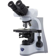 Microscope trinoculaire fond clair revolver 5 places
