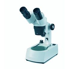 Stéréomicroscopes économiques 2 objectifs, à crémaillère