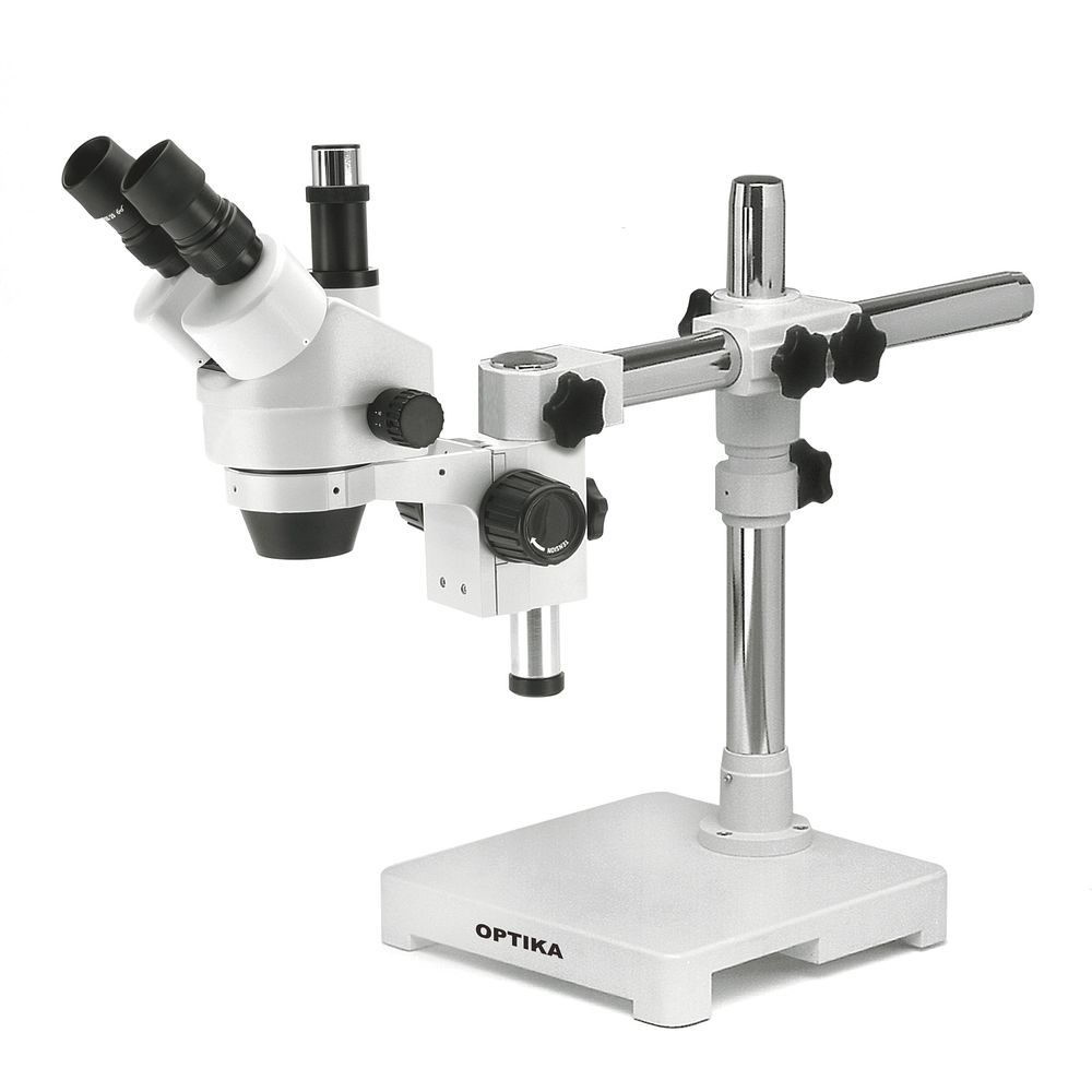 Stéréomicroscopes éclairage LED ou halogène zoom jusqu'à 180x