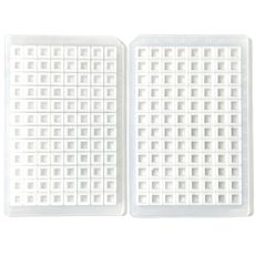 Tapis d'étanchéité pour microplaques carrées en silicone
