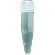 Microtubes gradués, capuchon vissant à filetage externe