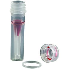 Microtubes, capuchon vissant de sécurité avec filetage externe