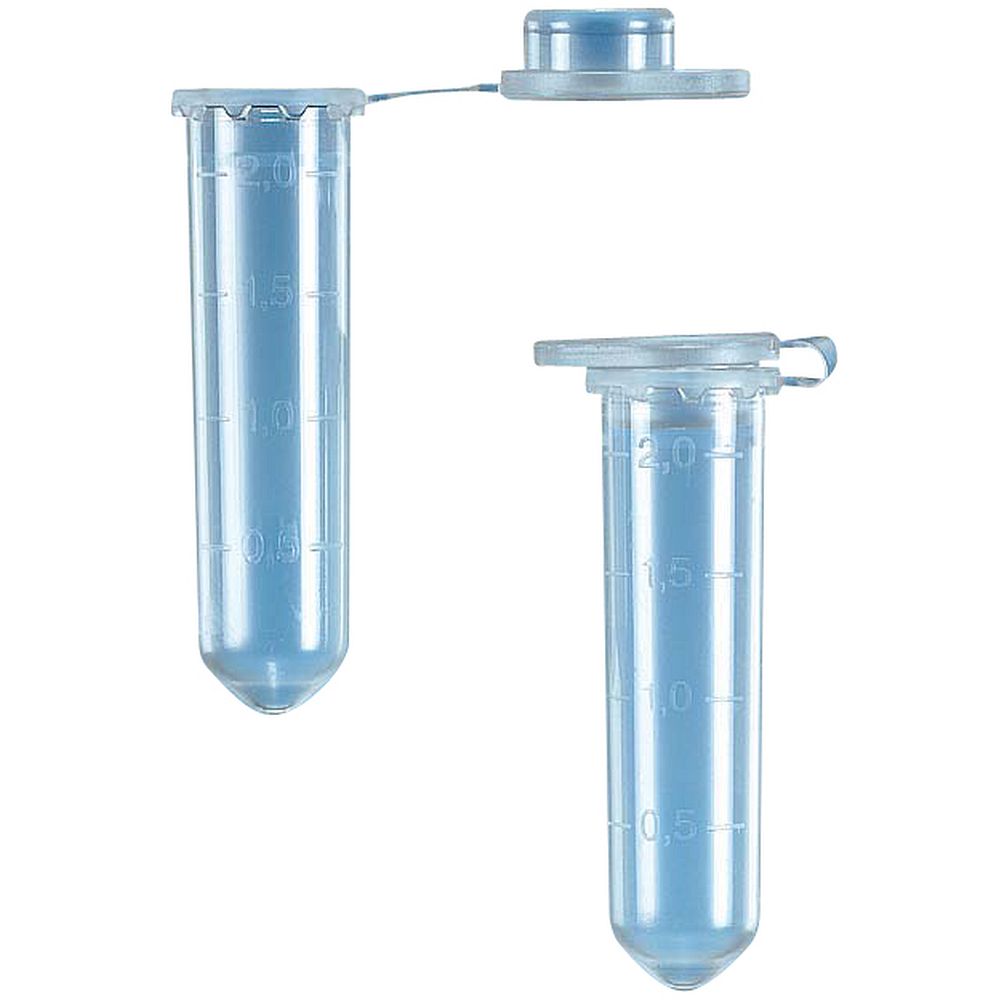 Microtubes BRAND® 2&nbspml avec capuchon clipsable