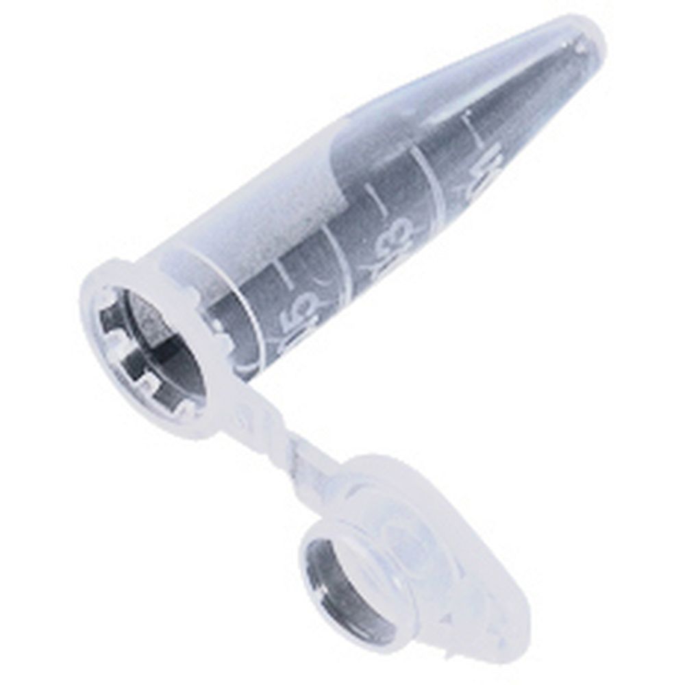 Microtubes à centrifuger individuels avec capuchon clipsable