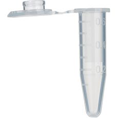 Microtubes stériles avec capuchon clipsable