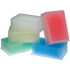 Microplaques deepwell 384 puits carrés 0,4 ml