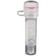 Microtubes Simport® stériles gradués, capuchon vissant avec rondelle d'étanchéité et boucle d'attache