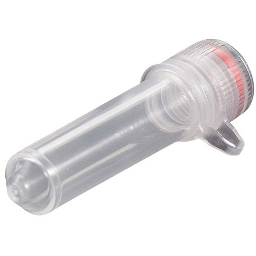 Microtubes Simport®, capuchon vissant avec rondelle d'étanchéité et boucle d'attache