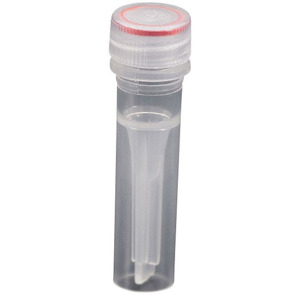 Microtubes Simport® avec jupe, capuchon vissant sommet plat rondelle d'étanchéité