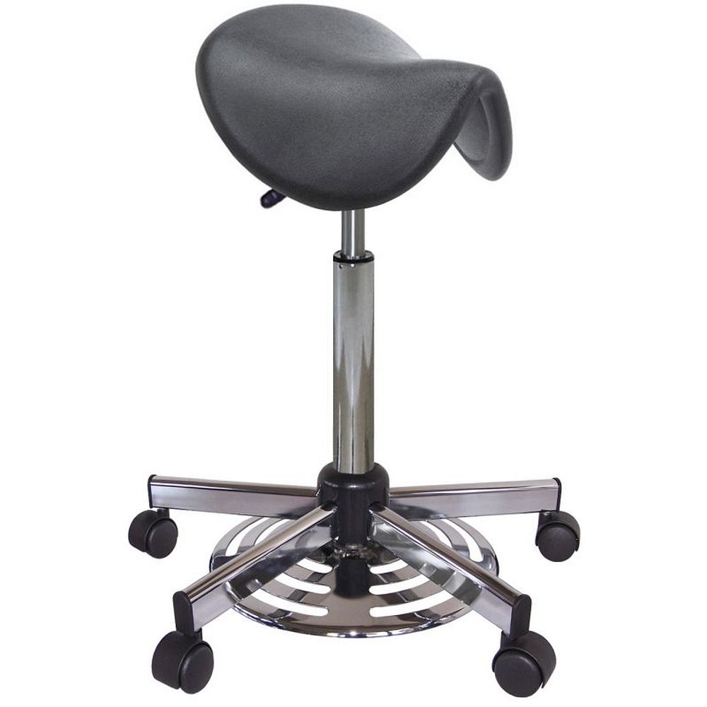 Assis-debout type selle de cheval
