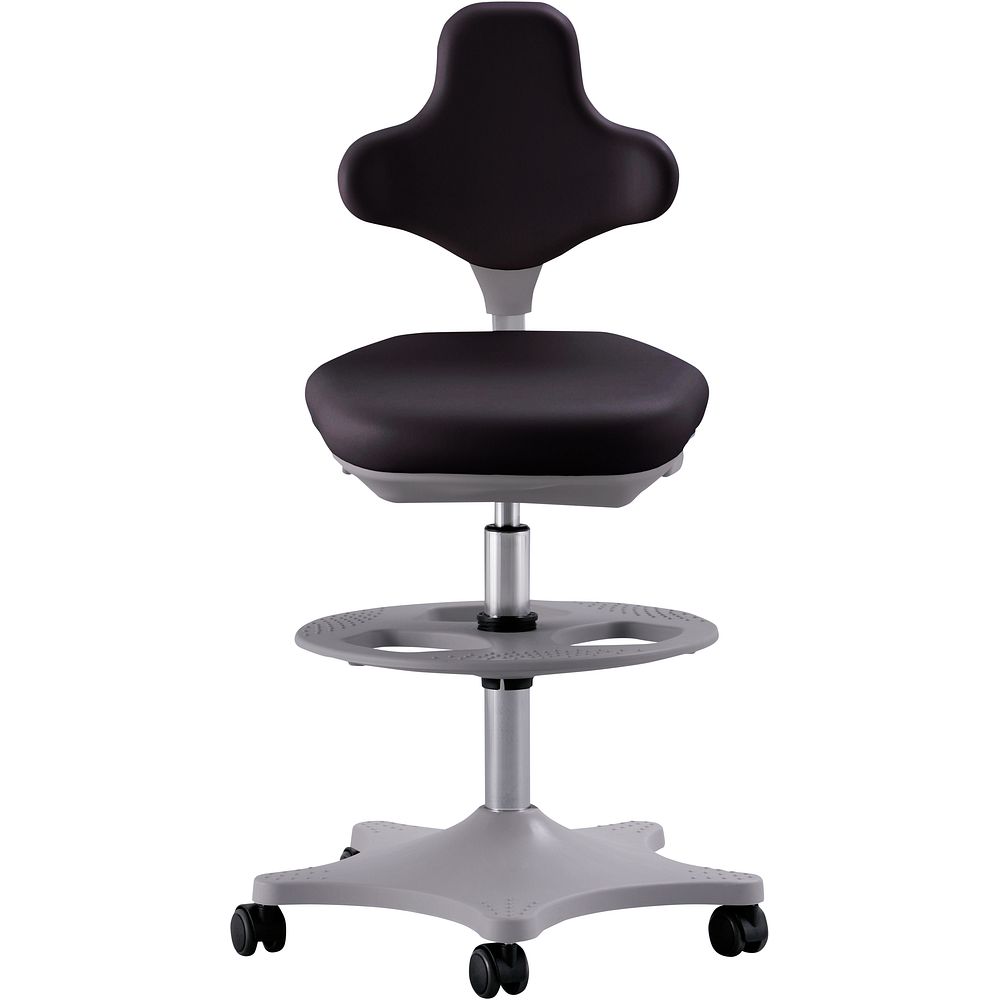 Sièges Labster 2&nbspen cuir synthétique avec repose-pied