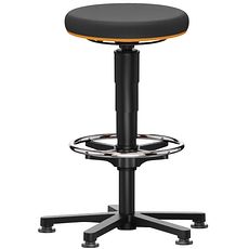 Tabourets Allround 3 sur roulettes, avec repose-pied