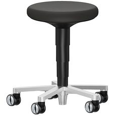 Tabourets antistatiques certifiés Salle blanche, sur roulettes
