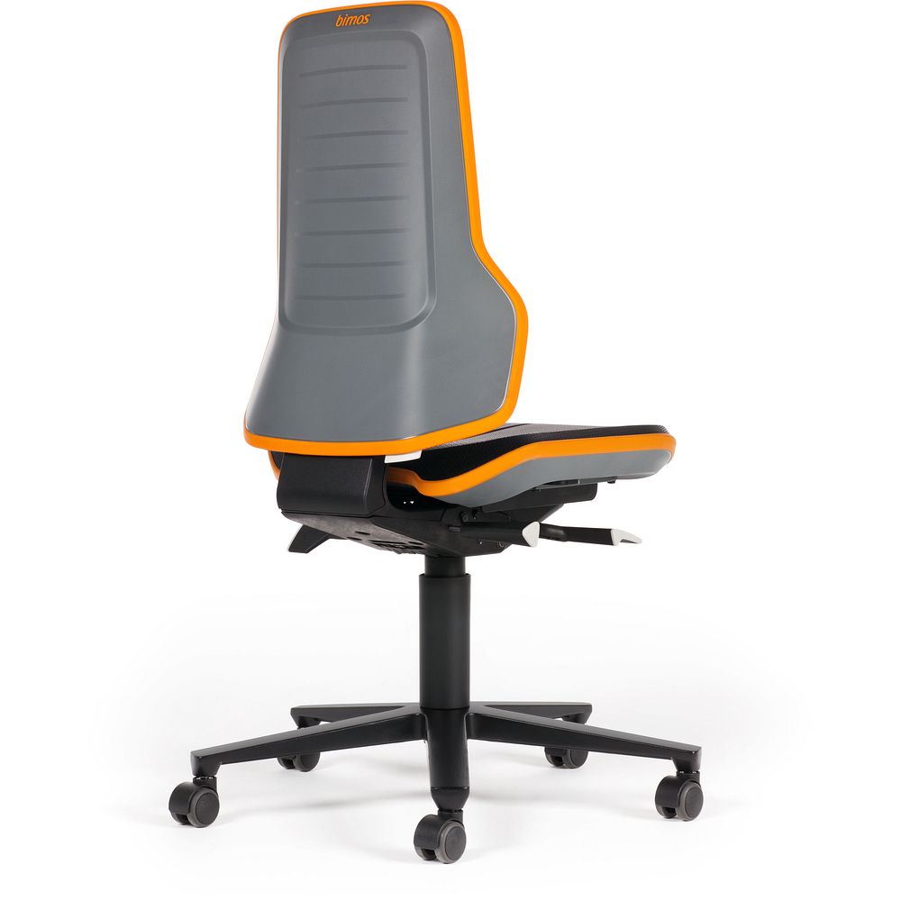 Sièges Neon en cuir synthétique sur roulettes