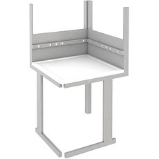 Paillasses d'angle D+ utilités sur dosseret