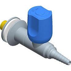 Robinets gaz techniques droits, sur dosseret