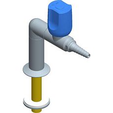 Robinets gaz techniques droits, sur table