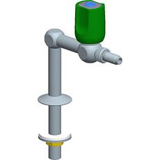 robinet 90° fixe eau distillée / déminéralisée