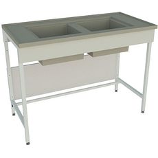 Laveries sur piètement - cuve monobloc en polypropylène