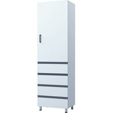 Armoires combinées 1 porte et 4 tiroirs