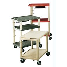 Dessertes de laboratoire, meubles standard