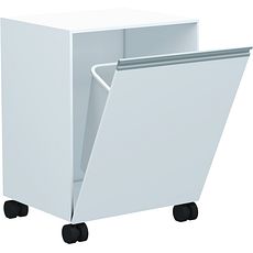 Caisson à porte battante avec poubelle