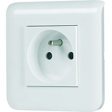 Prise électrique, à encaster