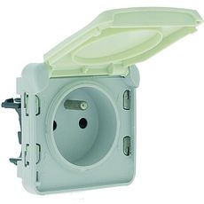 Prise électrique avec volet de protection