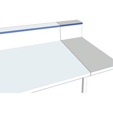 Remplissages stratifiés ou Trespa (droite ou gauche)