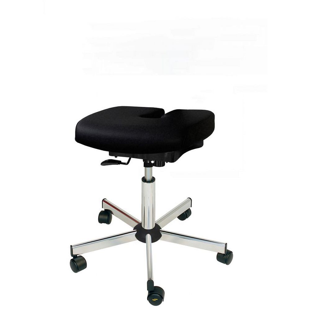 Semi-assis KONCEPT en PVC ESD sur roulettes