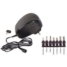 Adaptateur secteur 230 V., 7 tensions réglables