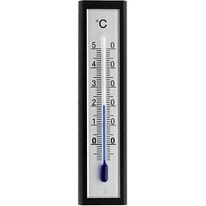Thermomètre analogique à alcool en hêtre noir
