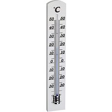 Thermomètre analogique à alcool en hêtre blanc