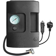 Compresseur double alimentation secteur et allume cigare