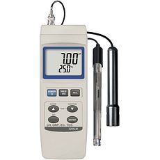 Enregistreur - pH-mètre conductimètre / RedOx / Oxygènemètre sondes pH et conductivité livrées