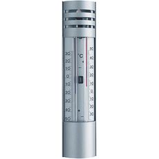 Thermomètre analogique à alcool maximum et minimum en aluminium