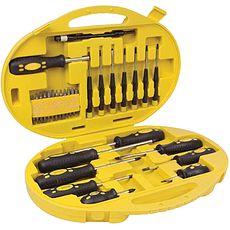 Coffret 16 tournevis et 25 embouts