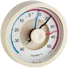 Thermomètre mécanique bilame maximum et minimum