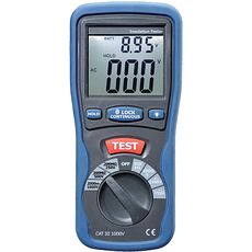 Mesure d'isolement 2000 MOhms, connexion PC