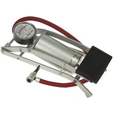 Pompe à pied à cylindre avec manomètre, pression 7 bars