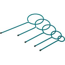 Supports-anneaux en acier peint