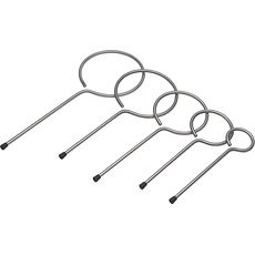 Supports-anneaux en acier inox