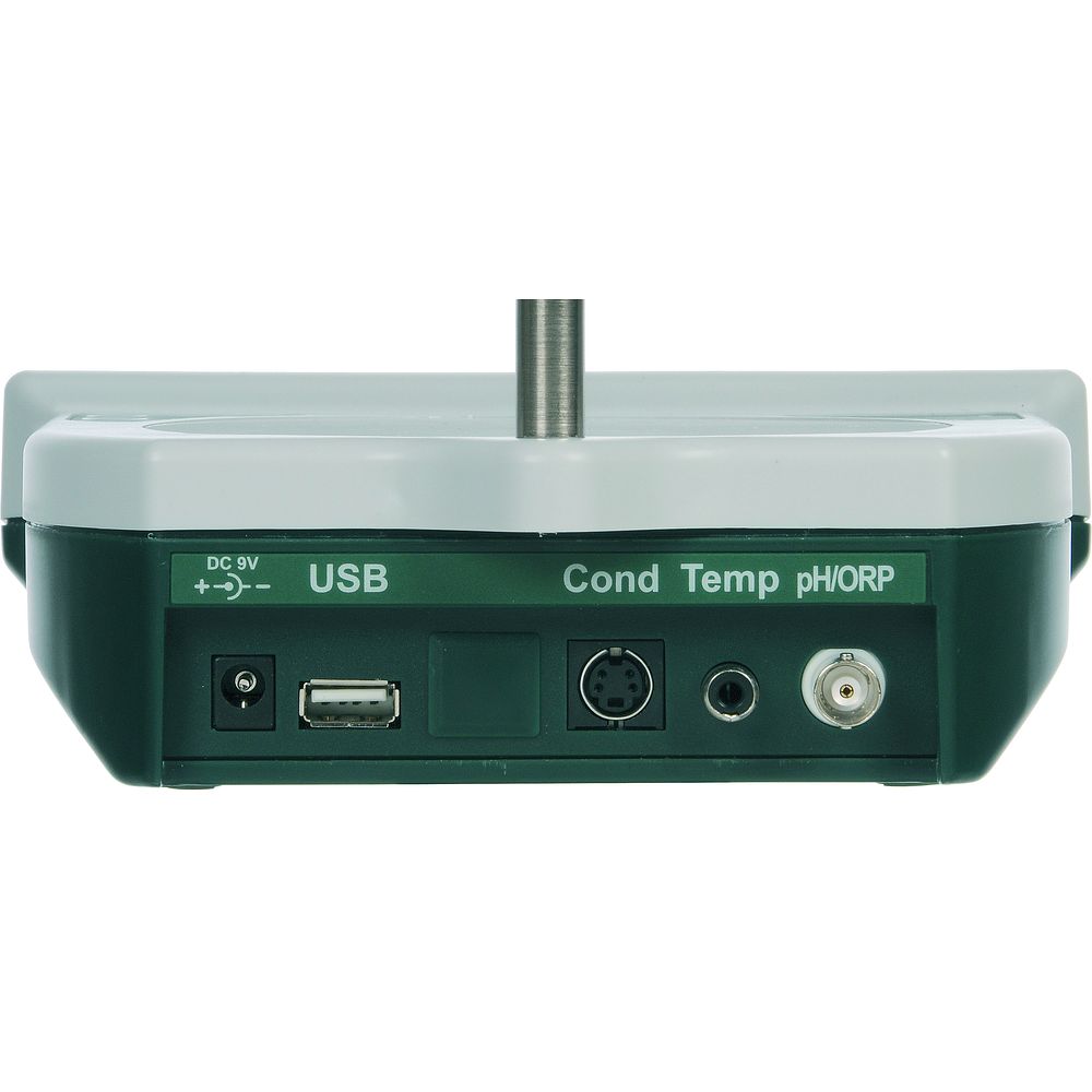 Analyseur multiparamètre avec agitateur magnétique et conductimètre avec interface USB