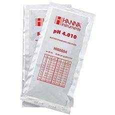 Solutions tampon pH en sachets exactitude ±0,002- HANNA®
