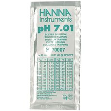 Solutions tampon pH en sachets exactitude ±0,01- HANNA®