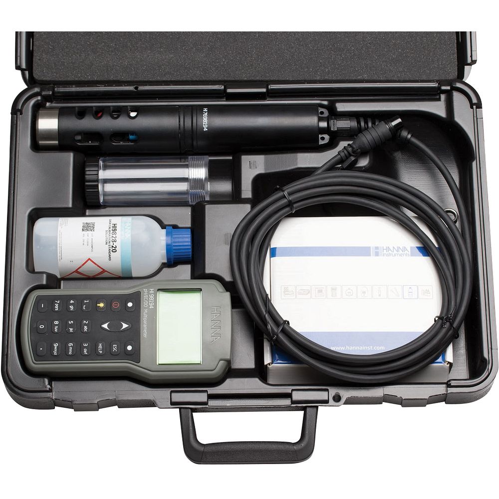 Multiparamètre à électrode combinée HANNA® HI98196&nbsp9&nbspparamètres