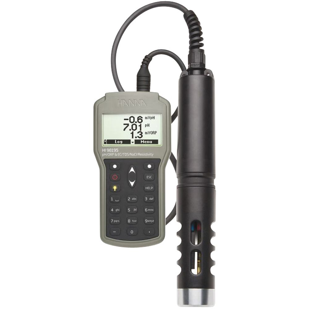 Multiparamètre à électrode combinée HANNA® HI98196&nbsp9&nbspparamètres