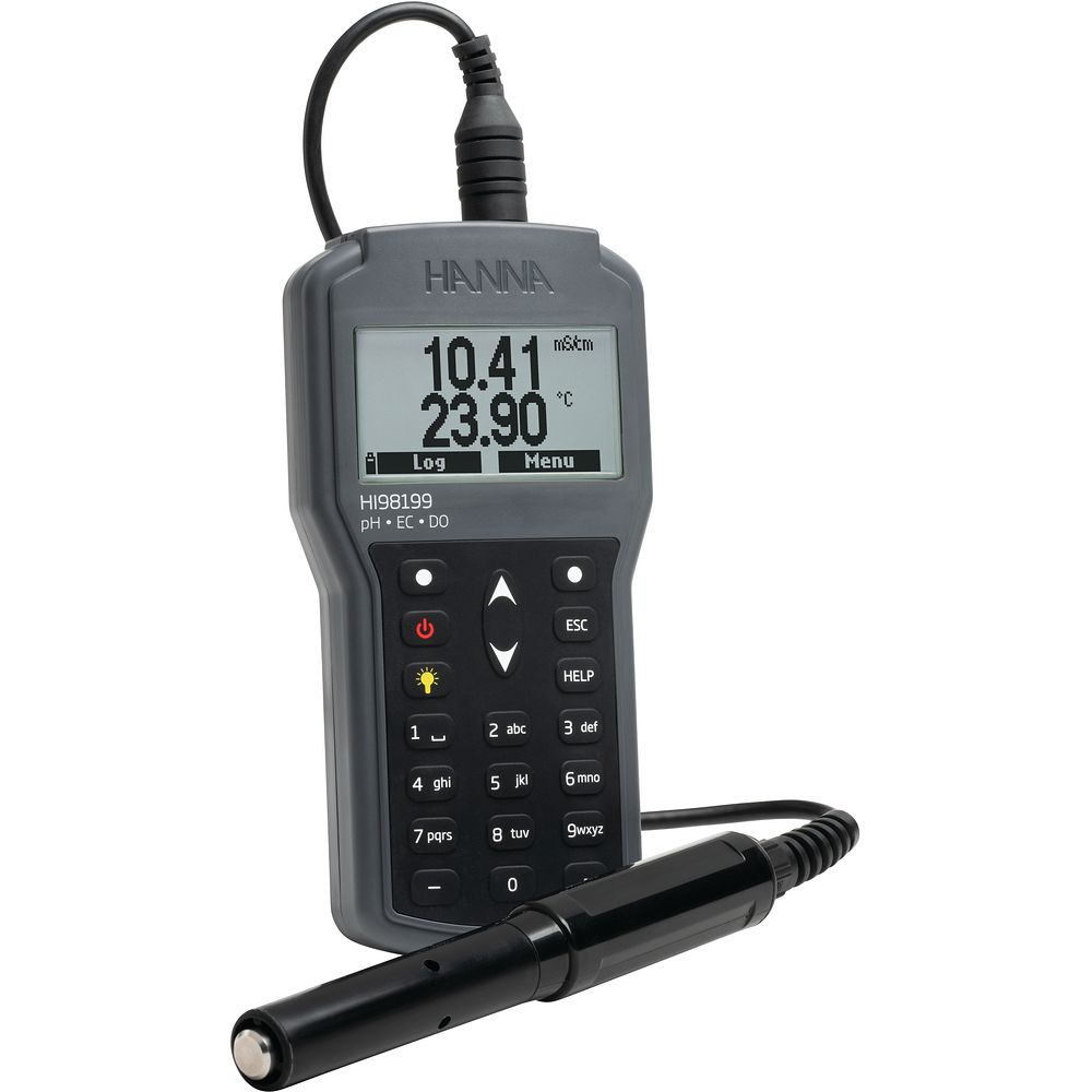 Multiparamètre 3 électrodes au choix 
HANNA® HI98199