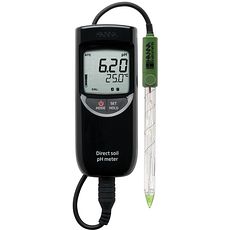 pH / °C-mètre pour sols et terres agricoles